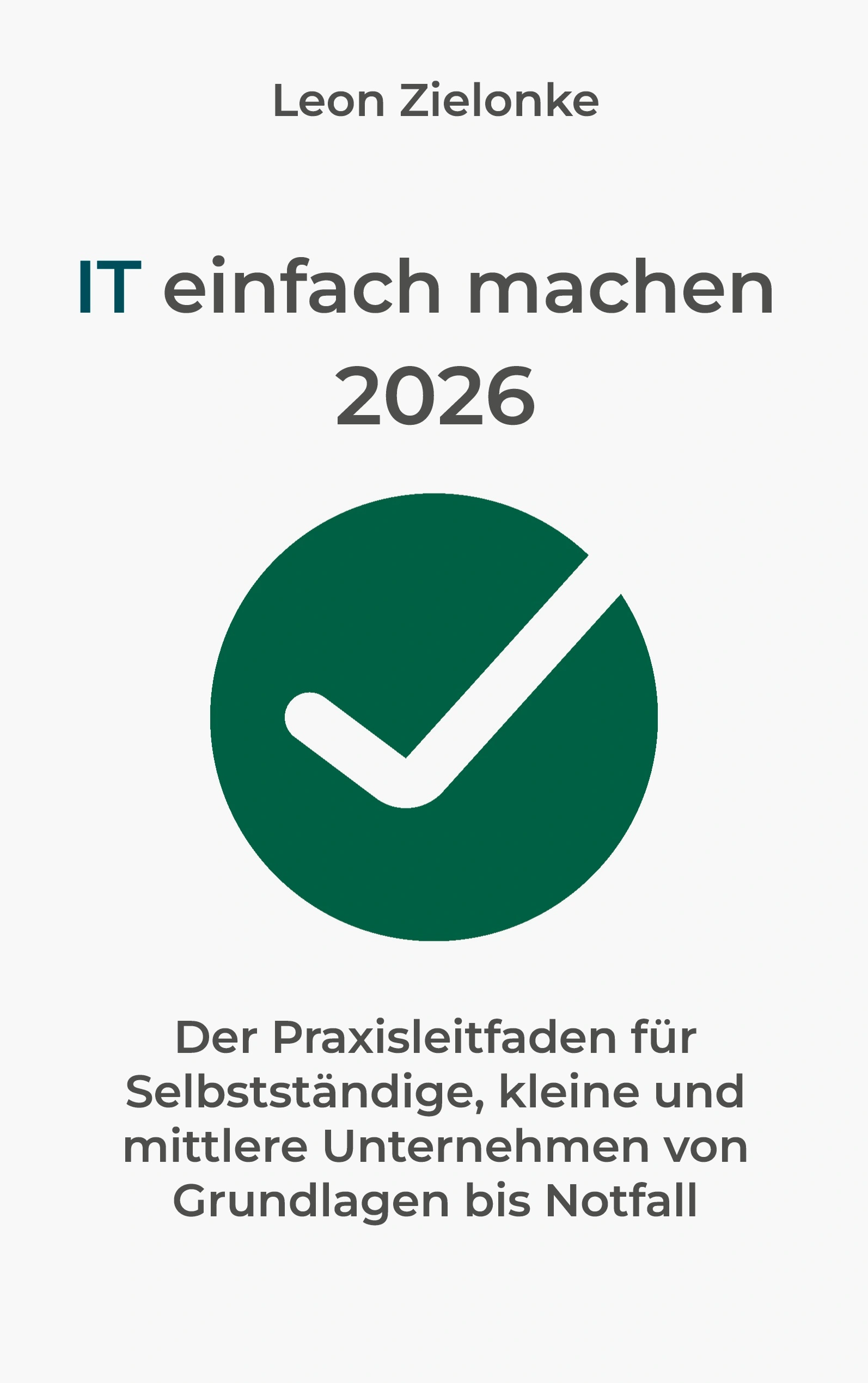IT einfach machen 2026 - Buch